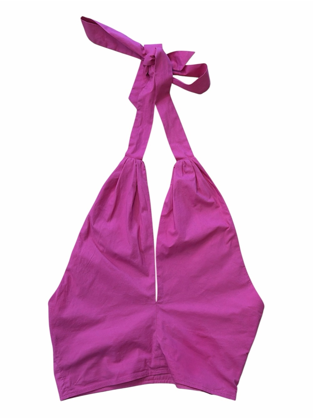 STAUD Halter Crop Top
